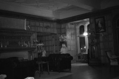 Investigators on the main floor